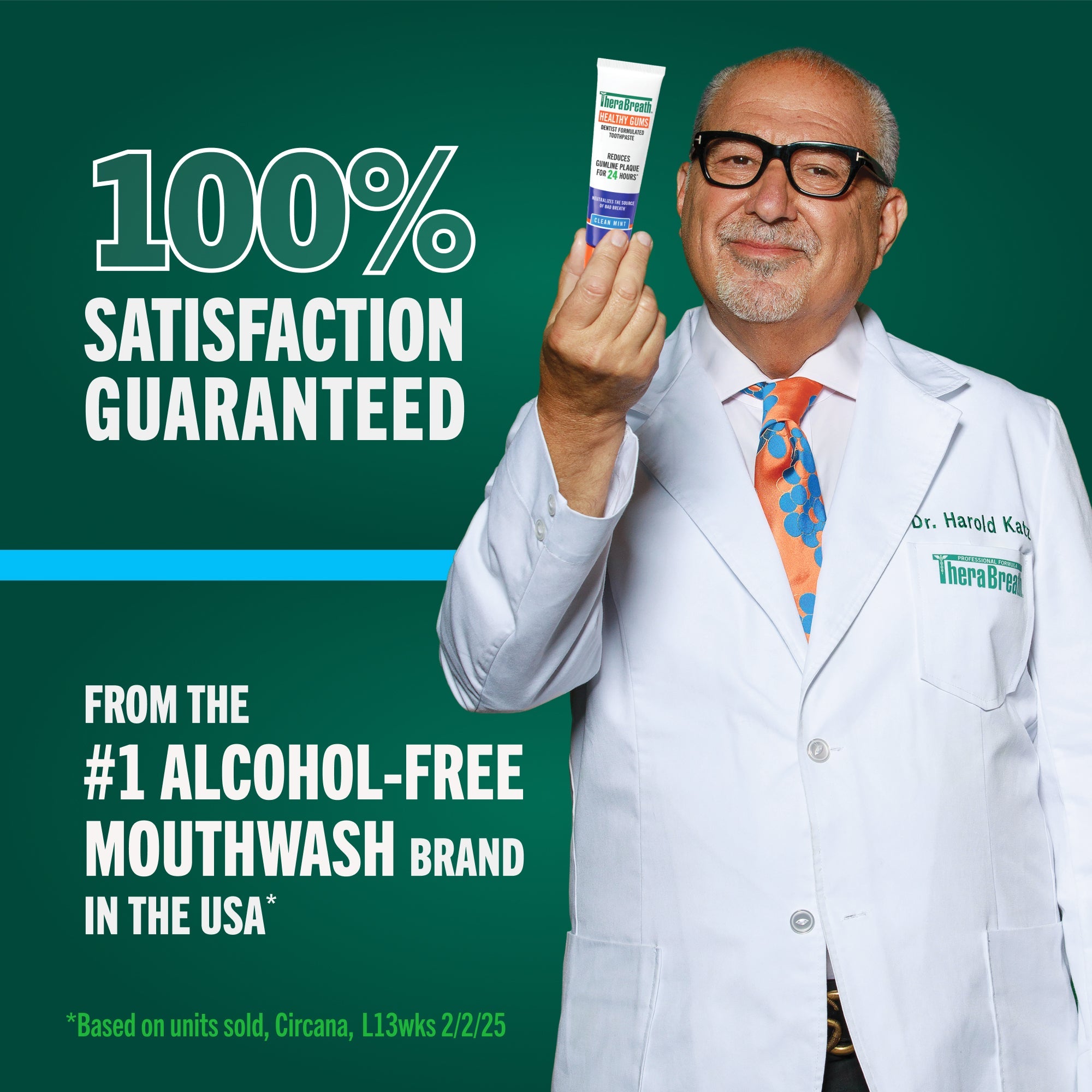 TheraBreath Deep Clean Toothpaste. Helps Fight Bad Breath. Fresh Mint